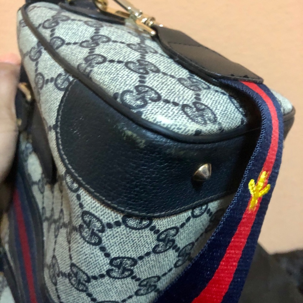 Auth. Vintage Gucci Boston bag - Picture 5 of 13